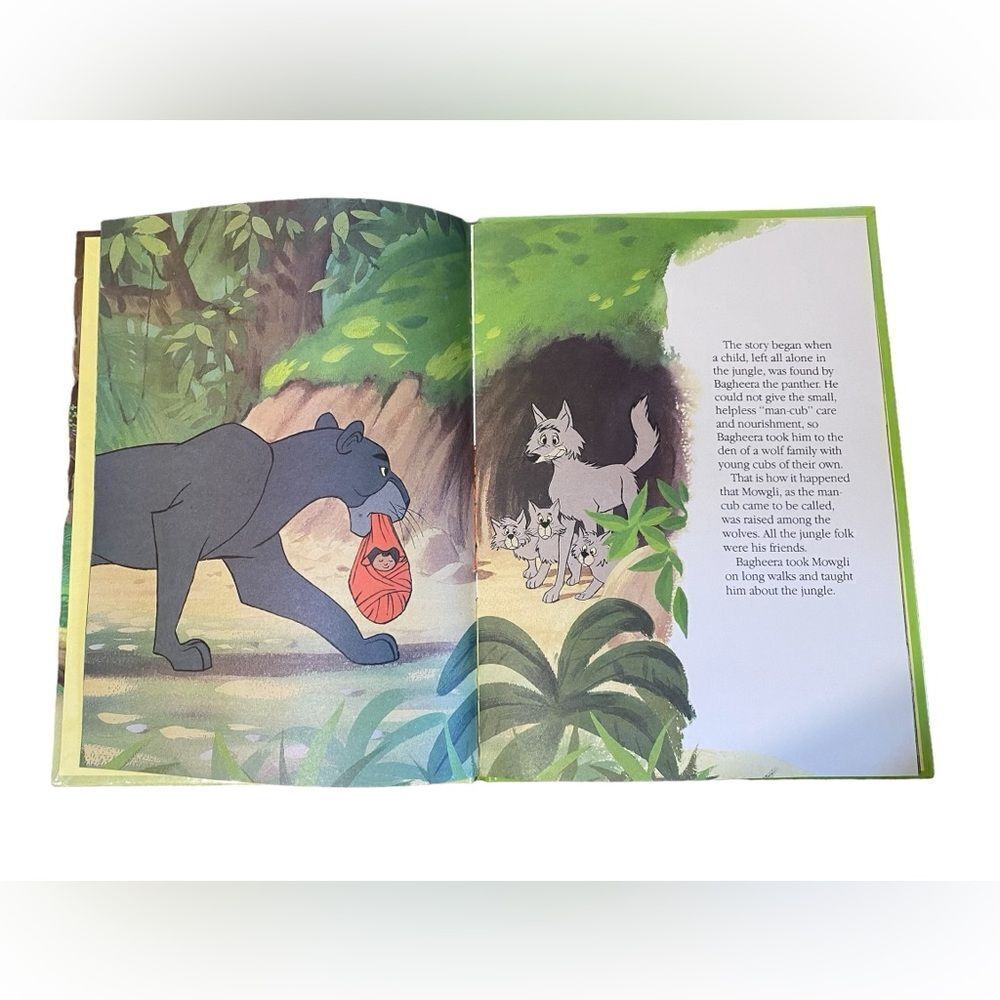 Vintage Disney The Jungle Book Story Book - Picture 3 of 6